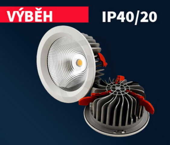 Vestavné svítidlo BANDOG-LED-1700-3K, IP20/IP40 VYRTYCH 051632