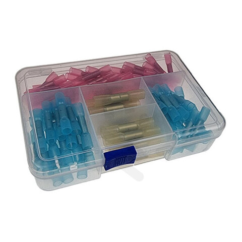 Sada lisovacích spojek SIS se smrštitelnou bužírkou 0,5-6mm2 (100ks) SIS-SET 100
