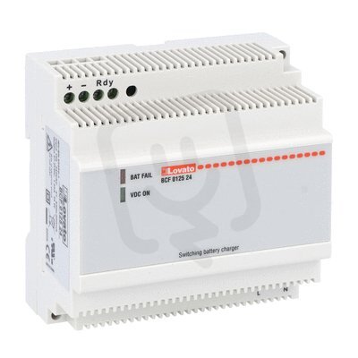 Lovato BCF012524 Spínaný nabíječ baterií BCF 1.25A/24VDC