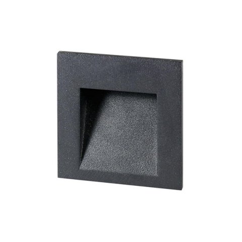 TESS SQ zápustná antracitová 230V LED 3W IP54 3000K RENDL R12015