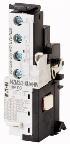 Eaton 259684 Podpěťová spoušť zpožď. NZM2-3, 2pk NZM2/3-XUVHIV