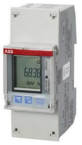 Elektroměr B21 112-100 65 A tř. B ABB 2CMA100150R1000