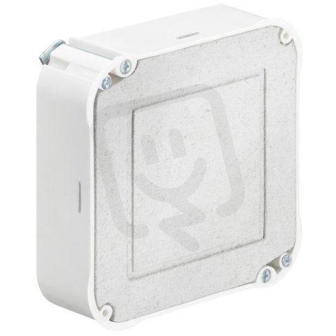 Krabice bezhalogen 105x105x53mm s víkem, do dutých stěn KAISER 9195-27
