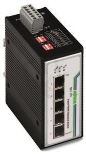 Průmyslový switch 5 portů 100Base-TX černá WAGO 852-101