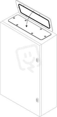 Kabelová průchodka nerezová s těsněním 400X200 (šxh) ABB FLN4420X