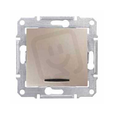 Sedna Ovládač tlačítkový orientační kontrolka ř.1/0So Titan SCHNEIDER SDN1600168