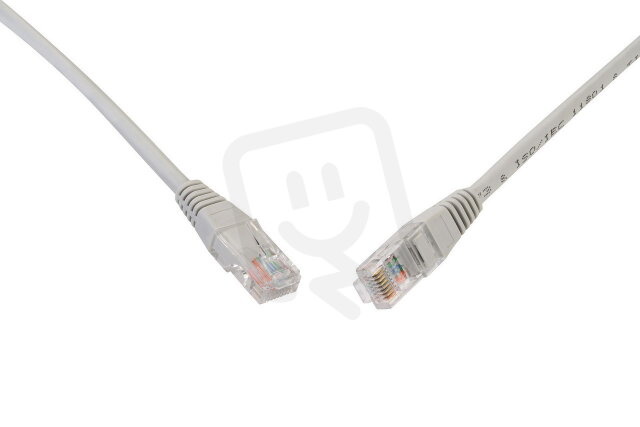 Patch kabel CAT6 UTP LSOH 3m šedý