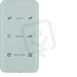 Dotykový sensor 3-násobný komfort R.1 sklo, bílá BERKER 75143160