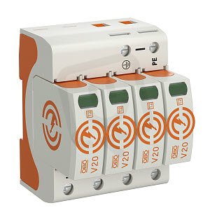OBO V20-4-280 Svodič přepětí  typ 2 4P 40kA(8/20) 280V