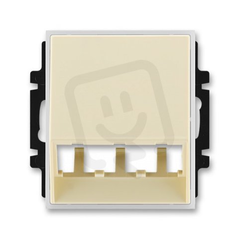 Kryt zás komunikační Panduit 5014E-A00400 21 slonová kost/led. bílá Element ABB