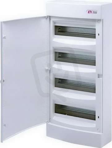 Nástěnná rozvodnice ECT48PO 48M (4x12) IP40 ETI 001101021