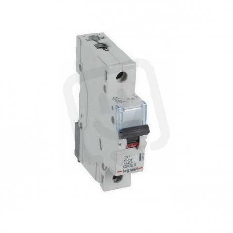 TX3 JISTIČ, 1 PÓLOVÝ, CHAR. C, 20A 10000A LEGRAND 404172