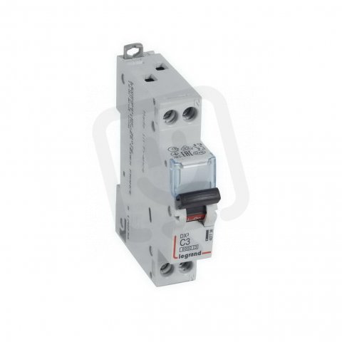 DX3 JISTIČ, 1+N PÓLOVÝ, CHAR. C,3A 6/10 KA LEGRAND 407736