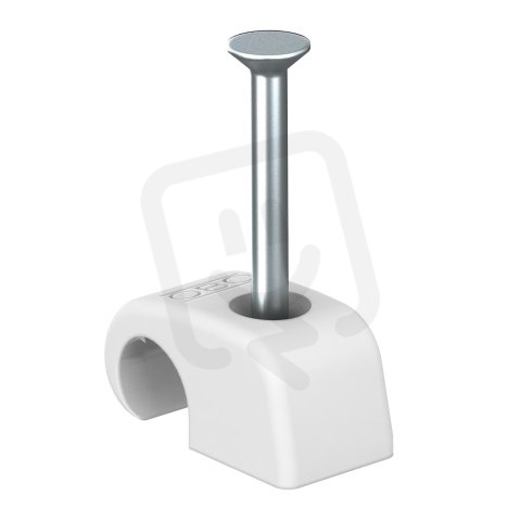 OBO 2026 25 RW Příchytka Haft-Clip, 7-12mm, L25, čistě bílá Polypropylén, PP