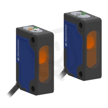 FOTOELEKTRICKÉ ČIDLO MINIATURNÍ VYSÍLAČ THRU BEAM NPN NO NC KABEL L=2M 24 V