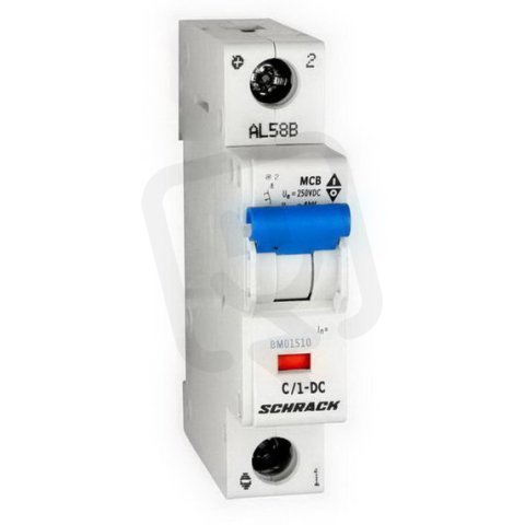 Instalační jistič DC 10 kA, C 3A, 1P SCHRACK BM015103--