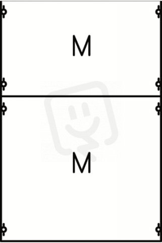 2M1A -montážní modul 500x750mm s krytem