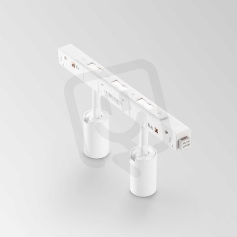 EGO TRACK DOUBLE 05W 3000K ON-OFF WH