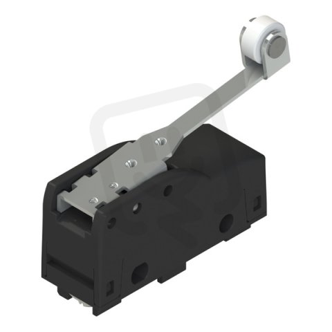 Mikrospínač MK, 1NO+1NC, IP65, s kovovou rolnou 9,5x4 mm PIZZATO MKV12D40-R16