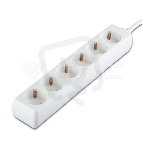 6 Ways Socket (3G 1.5MM2 X 1.5M) Polybag