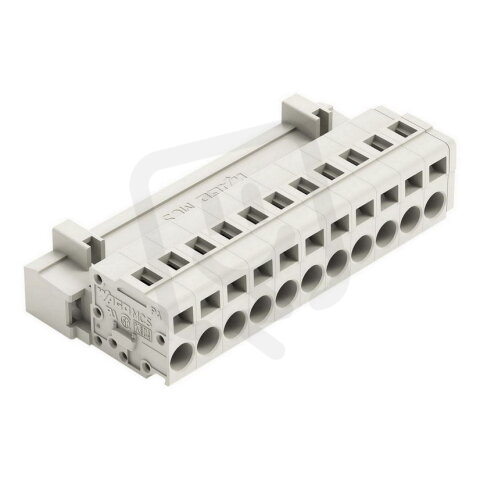 Konektor s pájecími piny CAGE CLAMP 2,5mm2 šedá 11pól. WAGO 721-611