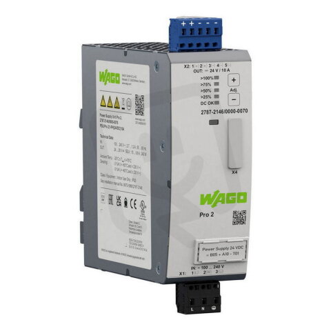 Napájecí zdroj pro 2 1fáz. WAGO 2787-2146/000-070