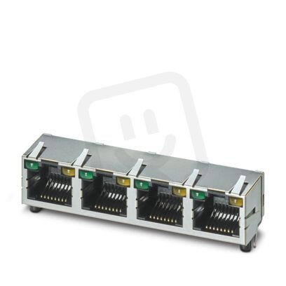Modulární konektory desek plošných spojů RJ45 CUC-MP-J1ST-A/4R4LT-LED 1149848