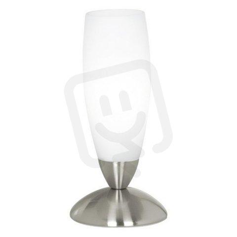 Stolní svítidlo SLIM H-220 matný nikl/bílá 40W IP20 EGLO 82305