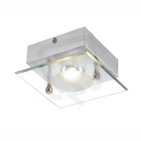 Nástěnné svítidlo BERTO hliník/sklo LED 5W 10,5V, 332lm, 3200K GLOBO 49200-1