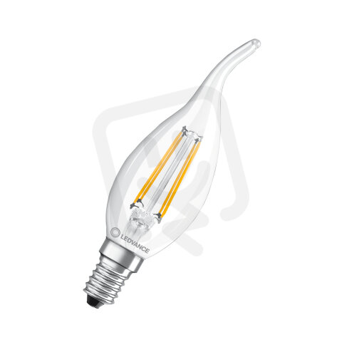 LEDVANCE LED CLASSIC BA DIM CRI90 S 3.4W 927 Clear E14