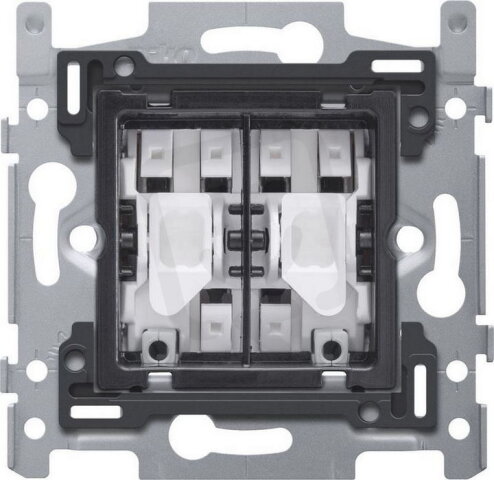 Přístrojový spodek NO/NC tlačítko, 10 A/250V, NIKO Rocker nebo Toggle 171-05015