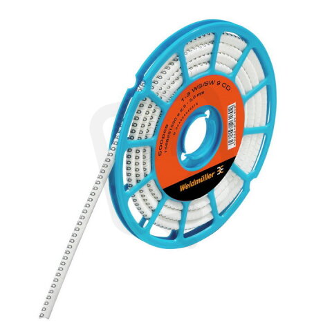 Značení vodičů CableLine CLI C 2-4 WS/SW 9 CD WEIDMÜLLER 1568261530