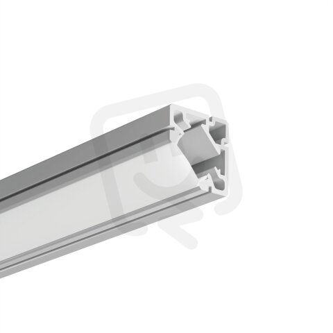 LED hliníkový profil KLUŚ 45-PLUS 1m, stříbrná ALUMIA A00005A_1