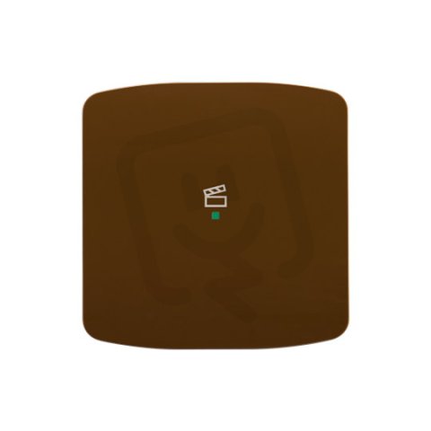 ABB Tango Kryt 1násobný symbol scény hnědá 6220A-A01003 H