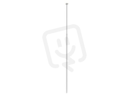 Pomocná jímací tyč, L-4000mm, průměr 40/30mm, materiál Al/StZn GROMTOR 584017