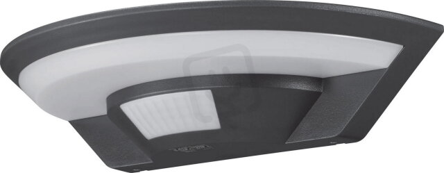 Nástěnné svítidlo UFO LED 15W 1100lm 4000K IP44 PIR antracit EURAKLES ST57-ANT