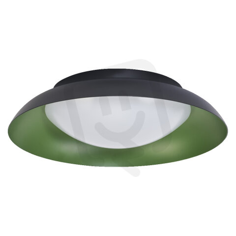 Orbis Plate 310MM 19W 830 Click DIM Black and Green OSRAM 4099854449864