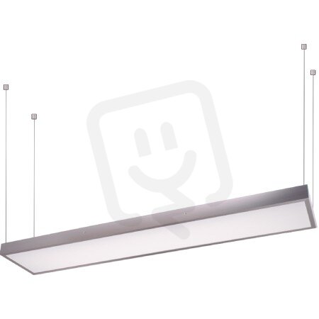 Závěsné svítidlo Quatro panel S 1200x200 závěs šedá 41W IP20 LED 4000K