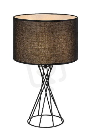 Stolní lampa NIVRA černá E27 1x MAX 40W IP20 RABALUX 74082