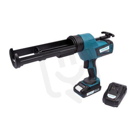 Aku vytlačovací pistole 310 ml, 18 V + baterie 2.0 Ah + nabíječka 2.4 A