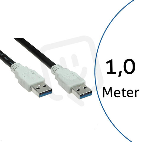Bachman 918.176 connection cablel USB 3.0 A/A 1,0m ''1:1''