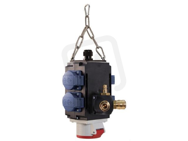 Bachman 349.303 ENERGY CUBE 4xSchuko 1xCEE 1/2xair IP44