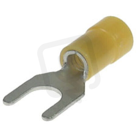 Vidlice izolovaná Cu 4,0-6,0mm2/M3,5/6mm PVC -10°C až +75°C(GF-U3,5) VI  6-M 3,5