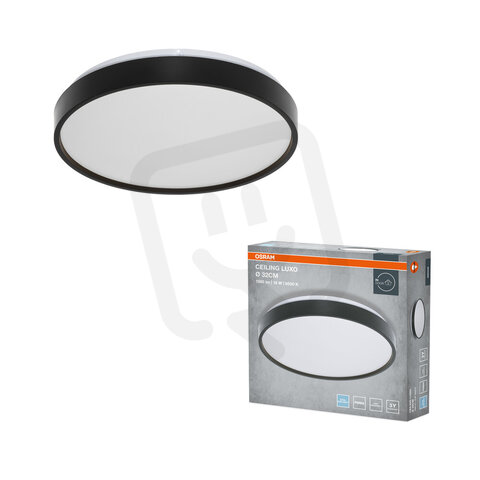 CEILING LUXO BLACK ? 32 cm 18W 6500K IP20 BLACK OSRAM 4099854651007