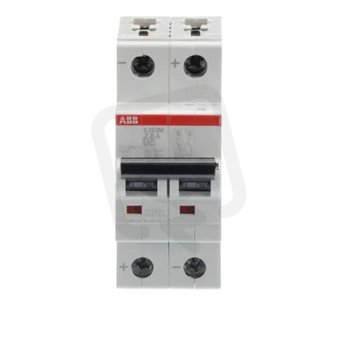 S202M-Z8UC Jistič 2P 8A char. Z ABB 2CDS272061R0408