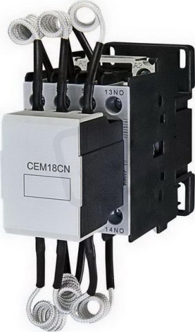 Kompenzační stykač CEM18CN.10-230V-50HZ 1xNO 15kVAr(400VAC)230VAC ETI 004644130