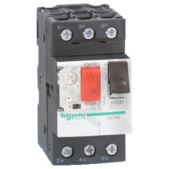 MOTOR CIRCUIT BREAKER MGTH 11 6 LUG T SCHNEIDER GV2ME066