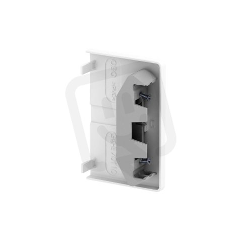 OBO GK-E70110WA Koncový díl pro kanál Rapid 80 70x110mm bílý hliník
