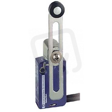Polohový spínač kov kabel 1m páka s kladkou 1Z+1V mžik. TELEMECANIQUE XCMD2145L1