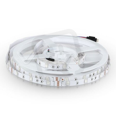 LED Strip SMD5050 30 LEDs RGB Non-waterproof, VT-5050 IP20 V-TAC SKU2124